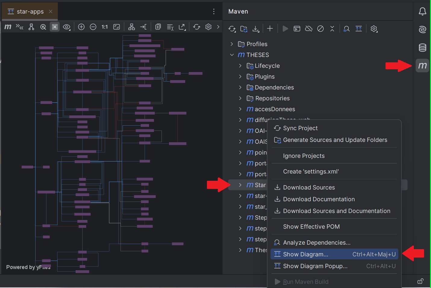 Obtenir le Maven Dependency Tree avec IntelliJ